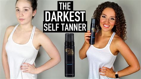 how to apply bondi sands self tanning foam